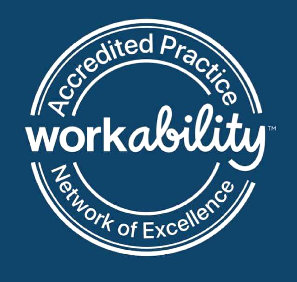 Workability Accredited Practice badge